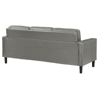 Chanoch Upholstered Track Arm Sofa Grey