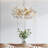 10- Light 32'' Ginkgo Chandelier