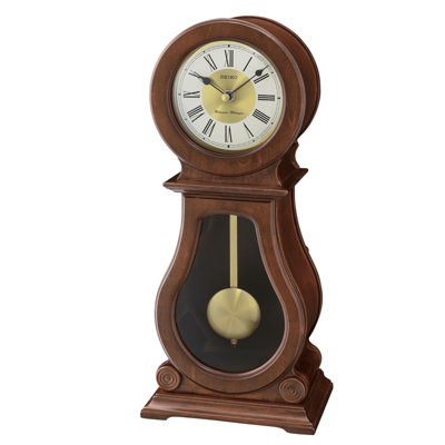 QXQ035BLH Mantel Clock, Brown