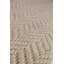 Demani Wool Chevron Area Rug in Linen-25181679