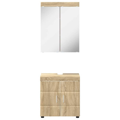 Vanity & Mirror Set