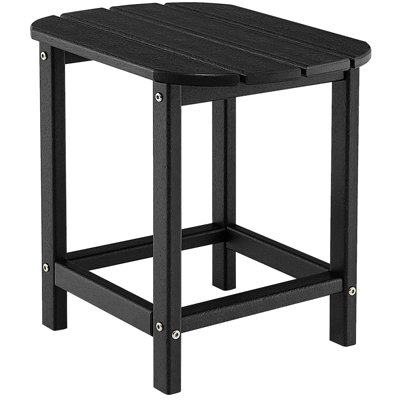 Table d'appoint en plastique Ambudkar Rosecliff