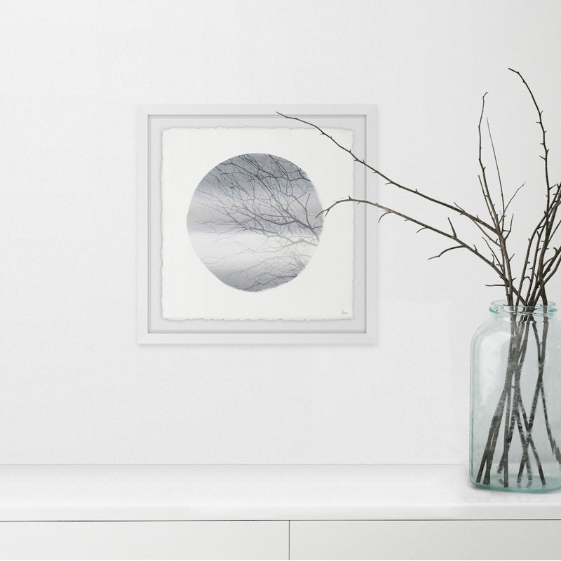 «Tree in the Dusk» par Eyre Tarney - reproduction de cadre photo, H 32 po x l 32 po x P 1,5 po