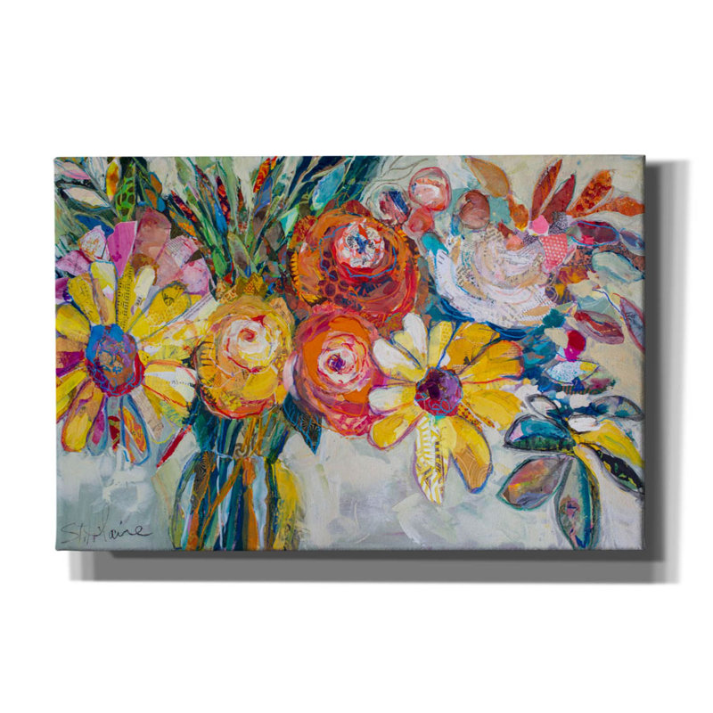 «Sunday Morning» par St. Hilaire Elizabeth, art mural sur toile, H 12 po x l 18 po x P 0,75 po