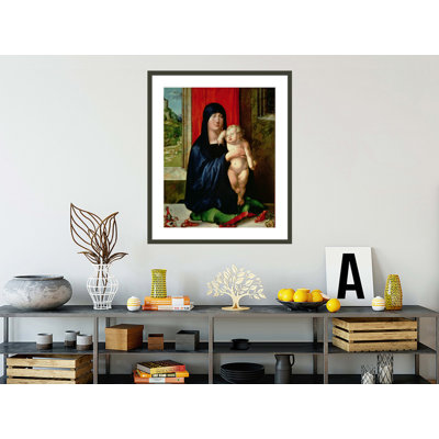 «Madonna and Child» par Albrecht Dürer, impression giclée encadrée