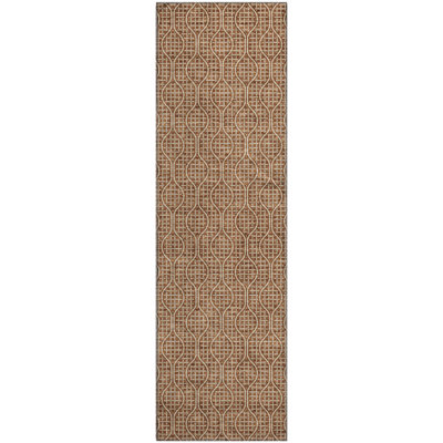 Premium Machine Washable Prisco Paprika Rug