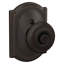 Georgian Privacy Knob with Camelot Trim-22334268