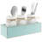 Anson Glass Mason Jars Flatware Caddy