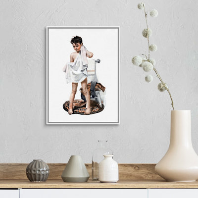 C-L-E-A-N, art mural sur toile