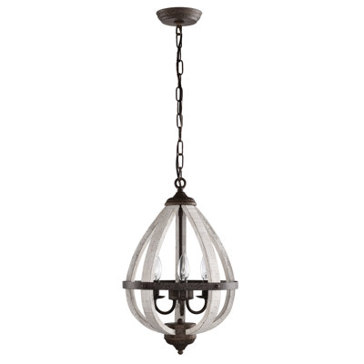 Zammy 3 - Light LED Globe Chandelier