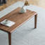 Table basse rectangulaire en bois massif noisette-821579740