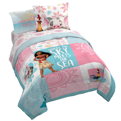 Disney Moana Sky & Sea Bedding Set w/ Sham