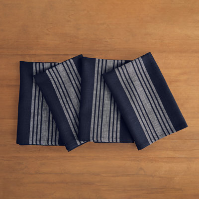 Farmhouse - 100% Pure Linen Dinner Napkins