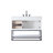 42 inch Single Bathroom Vanity-1887265629