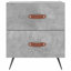 Hilaire 40 cm W Iron Bedside Table-91686541-125113103