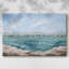 «Turquoise Isle III», toile tendue avec châssis-974970453