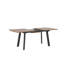 Accie Extendable Metal Base Dining Table