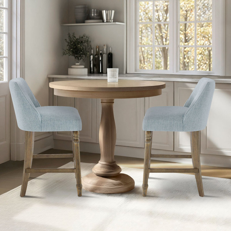 Bedford Delaney 25" Upholstered Counter Stool