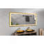 Miroir mural de salle de bain à DEL avec fonction antibuée et gradateur-111537599