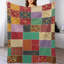 Jeté en flanelle Patchwork Quilt Patt-133686377