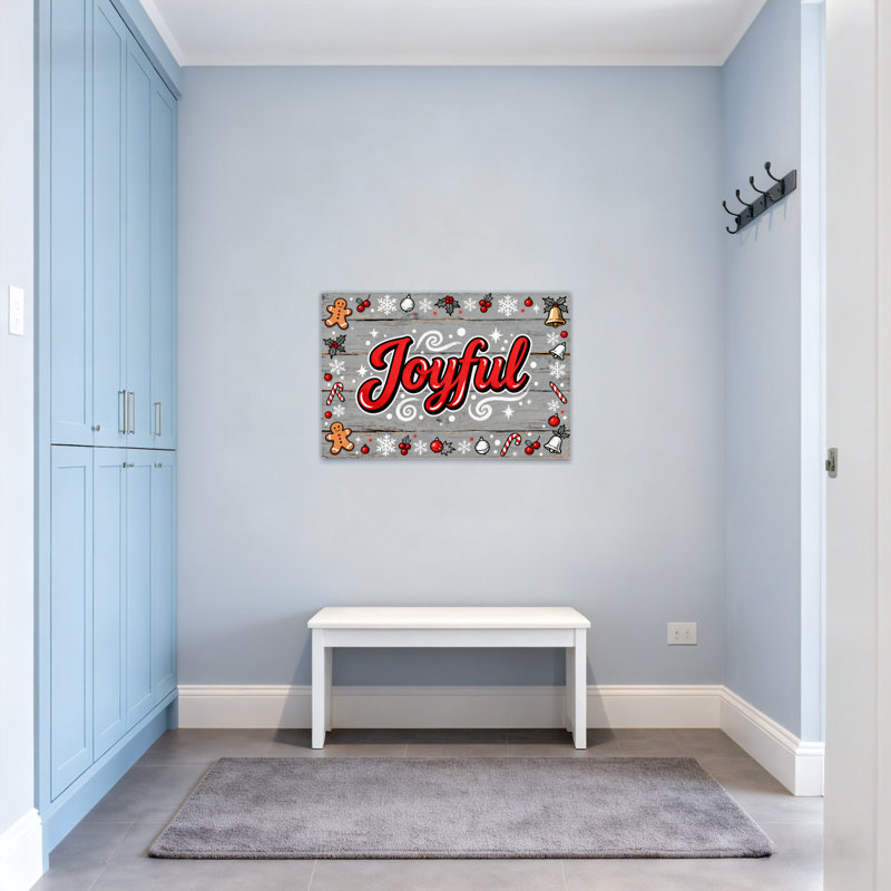 Impression de motif de Noël joyeuses fêtes de Noël