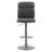 Palmer Swivel Upholstered Adjustable Height Counter Stool with Metal Frame-467704723