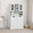 Aspasios Two-Compartment Tilt-Out Dirty Laundry Basket Tall Bathroom Cabinet with 2 Adjustable Shelves-1844167053