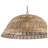 Walston Clarie 1 - Light Rattan Dome 28" Pendant