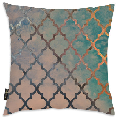 Oliver Gal Home Amour Arabesque Throw Pillow