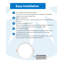 6-Inch Black Recessed Selectable LED Wafer (12-Pack)-107276725