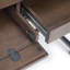 Banting - Bureau Mid-Century - Brun noyer-1138919405