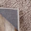 Tapis beige à poils longs 4 pi x 6 pi résistant aux taches