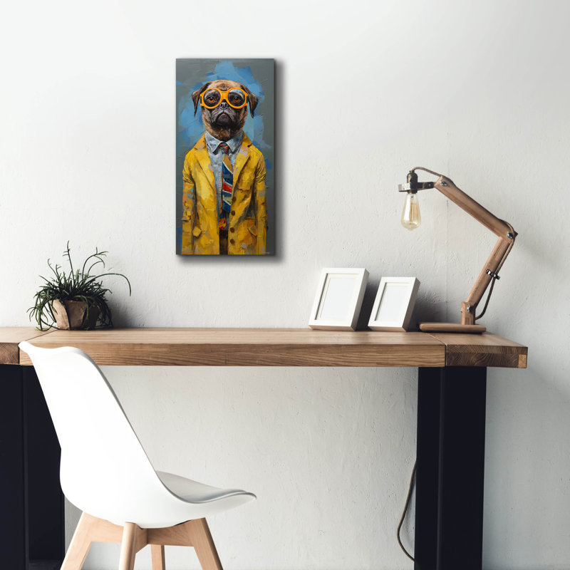 «Debout 3» par Sean Parnell, art mural sur toile