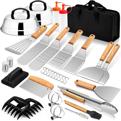Ensemble d'outils de cuisson en acier inoxydable