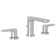 Meda™ Widespread Lavatory Faucet