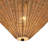 Bridgette Rattan Semi Flush Mount-113873876
