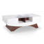 Madilyn Trestle Coffee Table with Storage-420072784