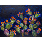 " Blooming Prickly Pears " by Eli Halpin