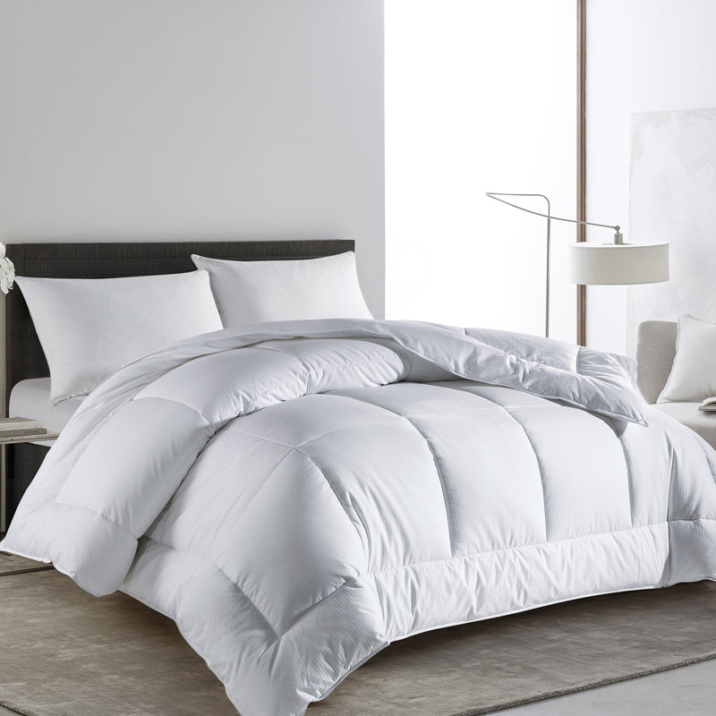 White Twin Organic Cotton All Season Comforter