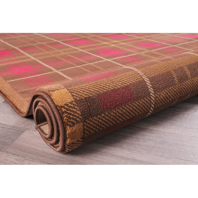 Seaforth Plaid Area Rug, Rectangle 60 x 110cm