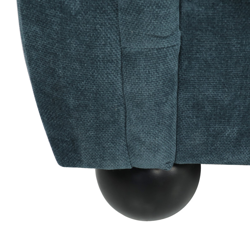 Canapé Chesterfield Demerius, Bleu