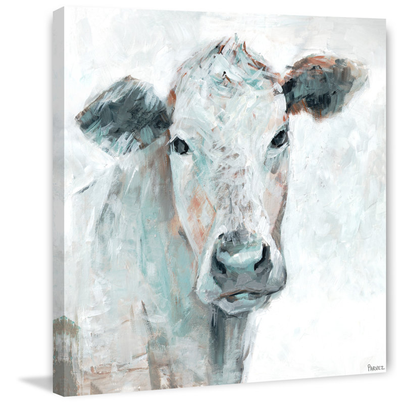 Parvez Taj - Wrapped Canvas Painting, 30cm H x 30cm W