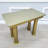 39.3 x 23.6 x 30" Gold Color Wood MDF Church Holy Communion Table Sancturary