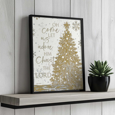 «Come Let Us Adore him» par Annie Lapoint, reproduction d'art