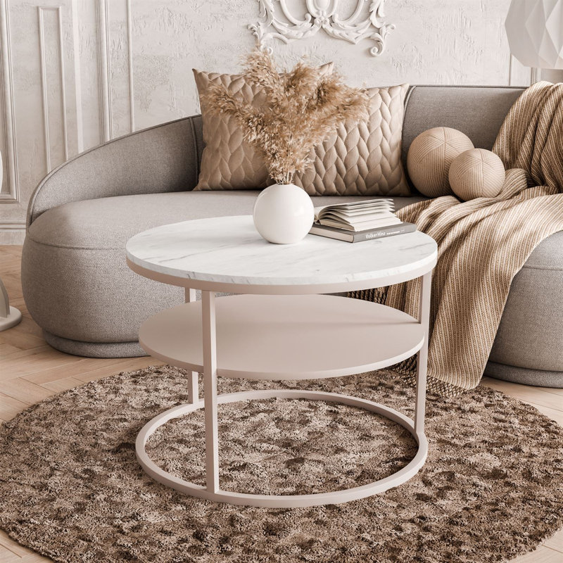 Frame Coffee Table with Storage, Levanto
