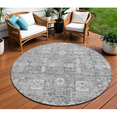 Tapis rond 8 po