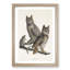 Great Horned Owls by John Audubon - Picture Frame Painting Print-55575502-55575503