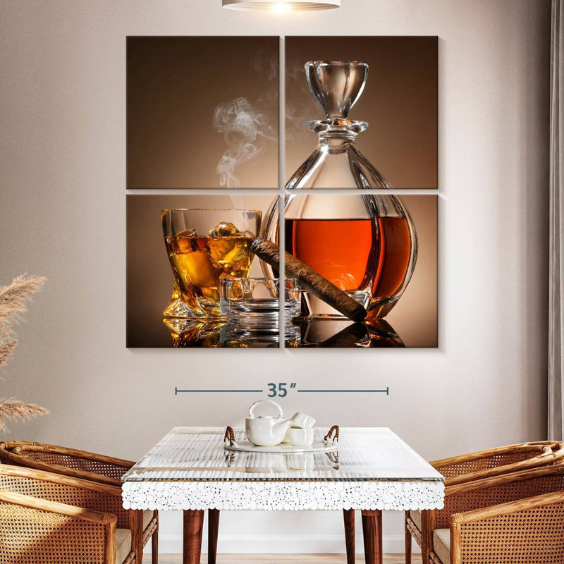 Carafe à whisky Yarlin, H 50 po x l 50 po