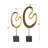 Andere 2 Piece Metal Sculpture Set-60947010
