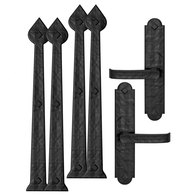 Quincaillerie de porte de garage magnétique rustique aspen